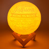 3D Mondlampe Mit Text-Bella Webshop