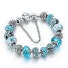 Armband Mit Blauem Kristallcharme-Bella Webshop