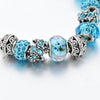 Armband Mit Blauem Kristallcharme-Bella Webshop