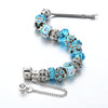 Armband Mit Blauem Kristallcharme-Bella Webshop