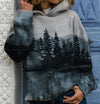 Bedrucktes Sweatshirt Natural Mountain-Bella Webshop