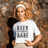 Bier Trinkendes Babe Tee-Bella Webshop