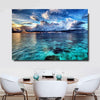 Blauer Himmel Seelandschaft Wandkunst-Bella Webshop