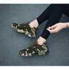 Camouflage Atmungsaktive Turnschuhe-Bella Webshop