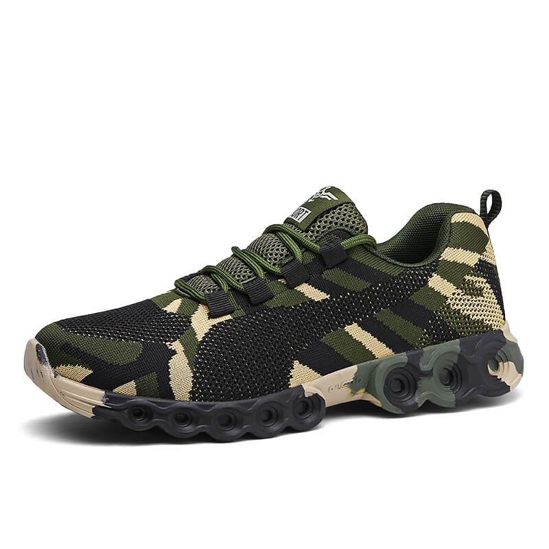 Camouflage Atmungsaktive Turnschuhe-Bella Webshop