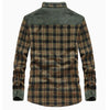 Flanell-Karierte Winterjacke-Bella Webshop