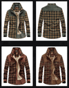 Flanell-Karierte Winterjacke-Bella Webshop