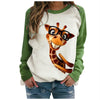 Frauen Bedrucktes Sweatshirt-Bella Webshop