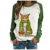 Frauen Bedrucktes Sweatshirt-Bella Webshop