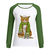 Frauen Bedrucktes Sweatshirt-Bella Webshop