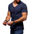 Herren V-Ausschnitt Muscle T-Shirts-Bella Webshop