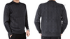 Men&#39;S Knitted Plaid Sweaters-Bella Webshop