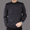 Men&#39;S Knitted Plaid Sweaters-Bella Webshop