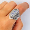 Mondstein-Ring Im Böhmischen Stil-Bella Webshop