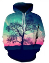 Realistische 3D-Gedruckte Stylische Hoodies-Bella Webshop