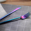 Regenbogen-Besteck-Set (4 Teile)-Bella Webshop