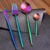 Regenbogen-Besteck-Set (4 Teile)-Bella Webshop