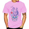 Skull Lust Rose Grafik-T-Shirt-Bella Webshop