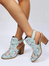 Stiefel-Sandalen Mit Klobigem Absatz-Bella Webshop