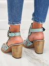 Stiefel-Sandalen Mit Klobigem Absatz-Bella Webshop