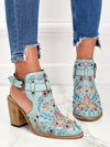 Stiefel-Sandalen Mit Klobigem Absatz-Bella Webshop