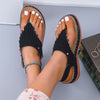 Strand Sandalen Mit Quasten-Bella Webshop