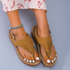 Strand Sandalen Mit Quasten-Bella Webshop